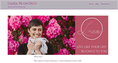 Desktop Screenshot of lianafrancisco.com